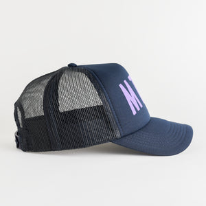 MTNS Recycled Trucker Hat - navy