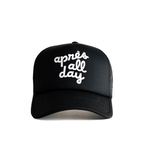 Après All Day Recycled Trucker Hat - black