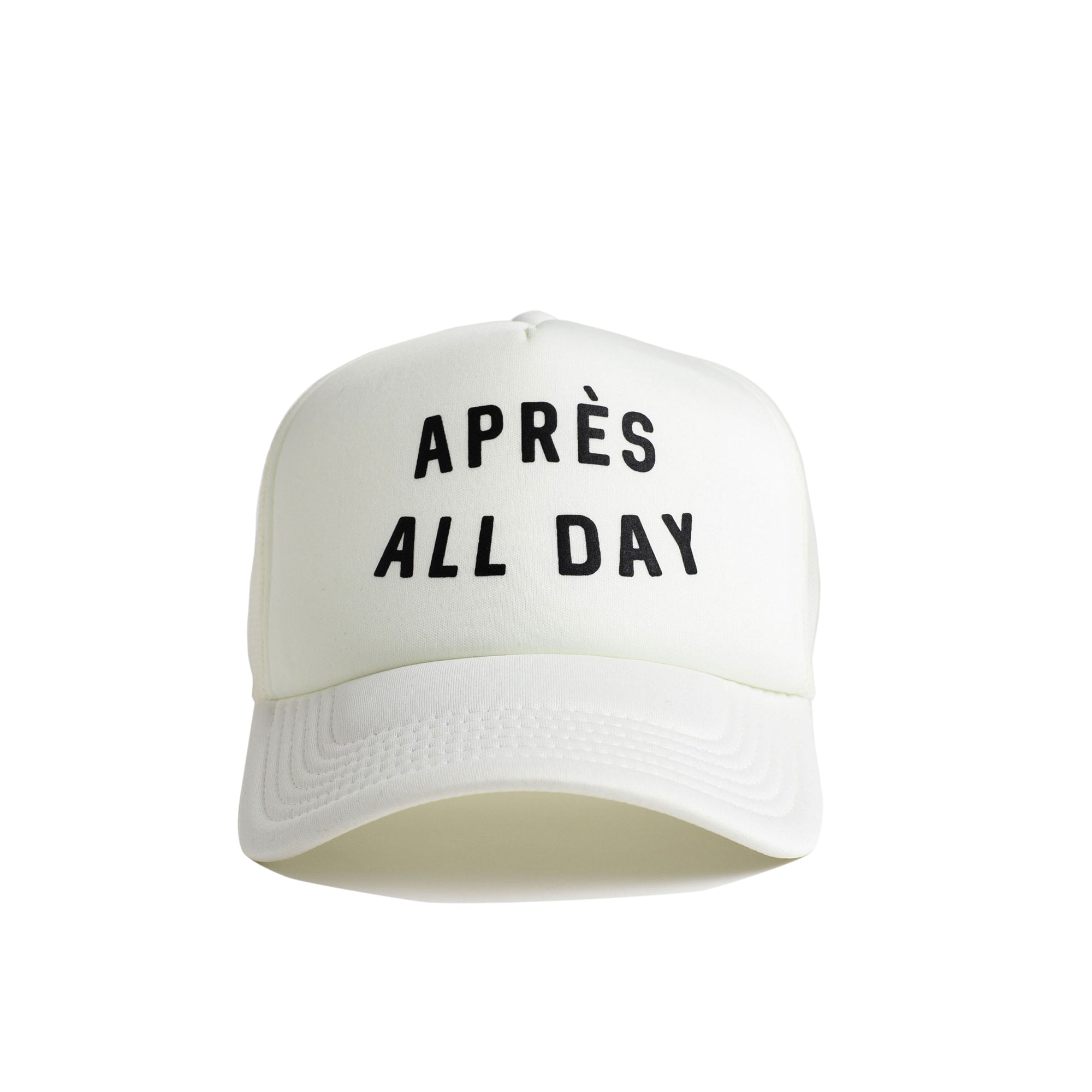 Après All Day No. 1 Recycled Trucker Hat - snow