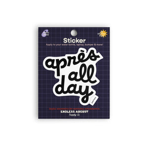 Apres All Day Sticker