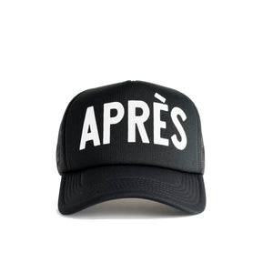 Après Recycled Trucker Hat - black