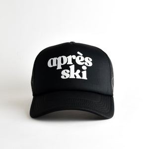 Après Ski Recycled Trucker Hat - black