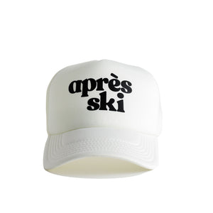 Après Ski Recycled Trucker Hat - snow