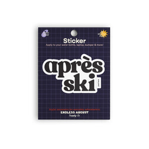 Apres Ski Sticker