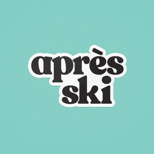 Apres Ski Sticker