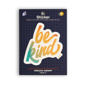 Be Kind Large Sticker