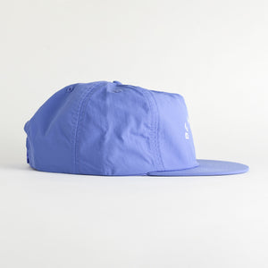 Be Here Now Recycled Nylon Quick Dry Hat - lapis