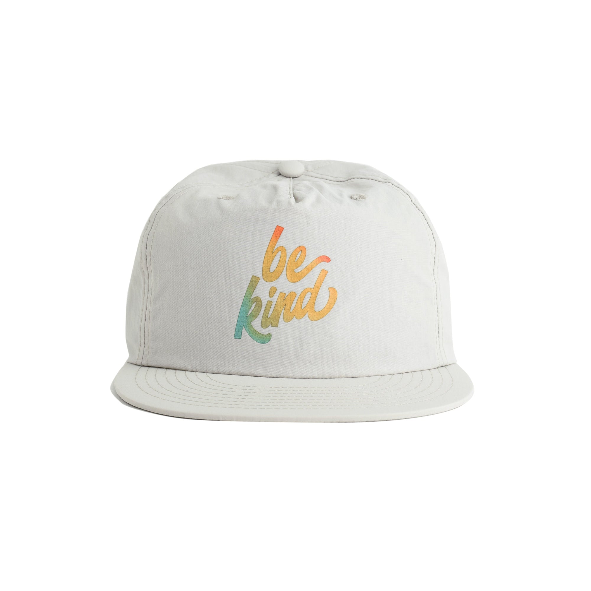 Be Kind Recycled Nylon Quick Dry Hat - bone