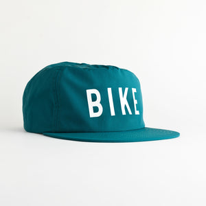 Bike Recycled Nylon Quick Dry Hat - atlantic