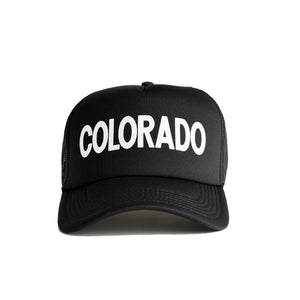 Colorado Recycled Trucker Hat - black