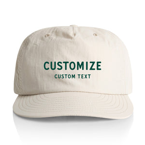 Customizable Text Nylon Hat