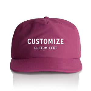 Customizable Text Nylon Hat