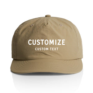 Customizable Text Nylon Hat