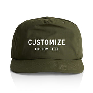 Customizable Text Nylon Hat