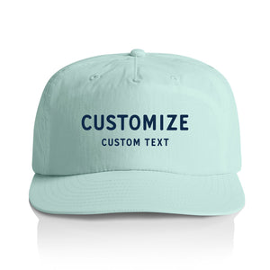 Customizable Text Nylon Hat