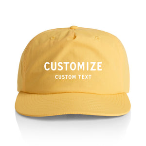 Customizable Text Nylon Hat