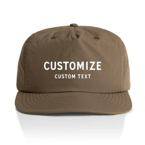 Customizable Text Nylon Hat