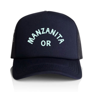 Customizable Arch Text Recycled Trucker Hat