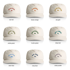 Customizable Arch City Nylon Hat - bone