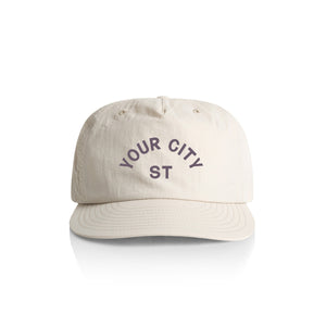 Customizable Arch City Nylon Hat - bone