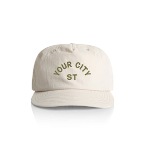 Customizable Arch City Nylon Hat - bone