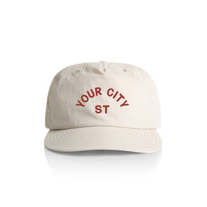 Customizable Arch City Nylon Hat - bone