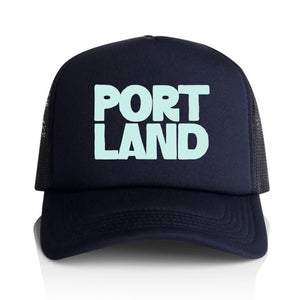 Customizable Chunky Text Recycled Trucker Hat