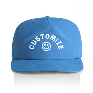 Customizable Smiley Face Nylon Hat