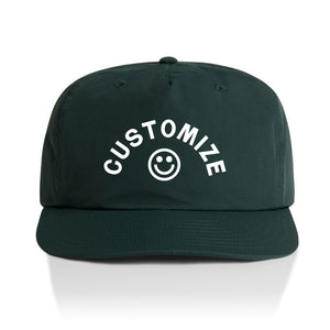 Customizable Smiley Face Nylon Hat
