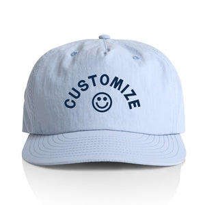 Customizable Smiley Face Nylon Hat