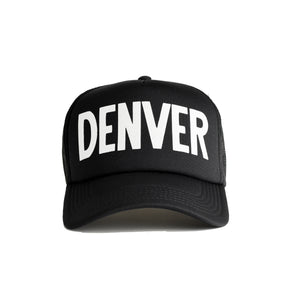 Denver Recycled Trucker Hat - black