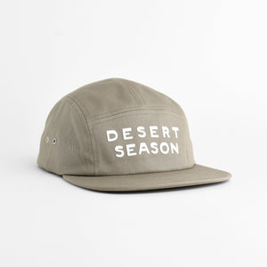 Desert Season Five Panel Hat - khaki