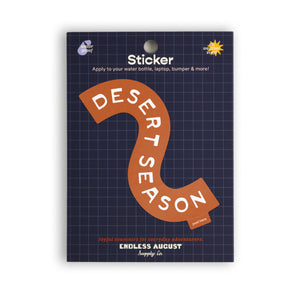 Desert Season Large Sticker