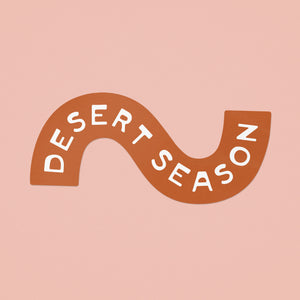 Desert Season Large Sticker