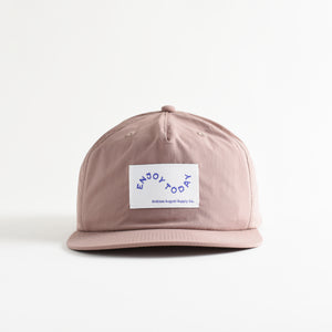 Enjoy Today Hat - hazy pink