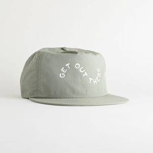 Get Out There Recycled Nylon Quick Dry Hat - eaculyptus