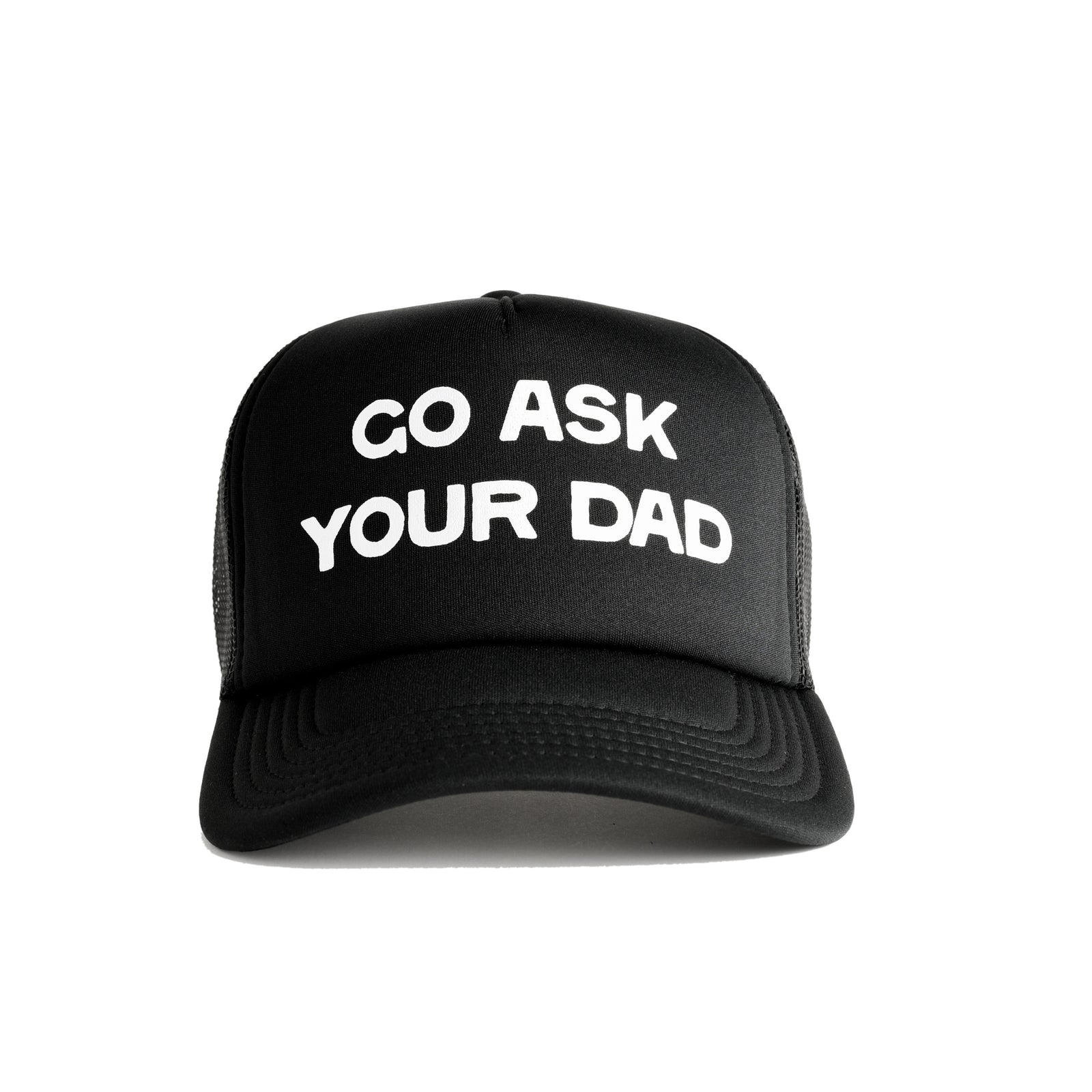 Go Ask Your Dad Recycled Trucker Hat