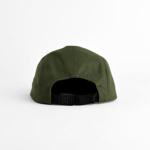 Happiest Outside Five Panel Hat - moss