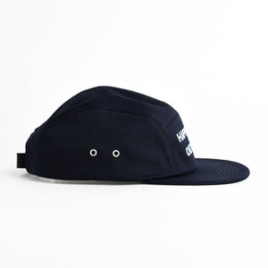 Happiest Outside Five Panel Hat - navy