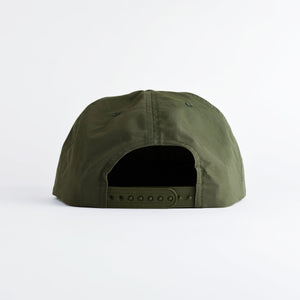 Happiest Outside Recycled Nylon Quick Dry Hat - moss