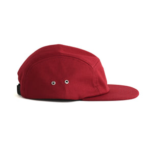 Heart Five Panel Hat - cardinal