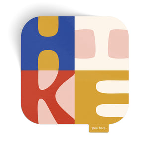 Hike Sticker - brand colors