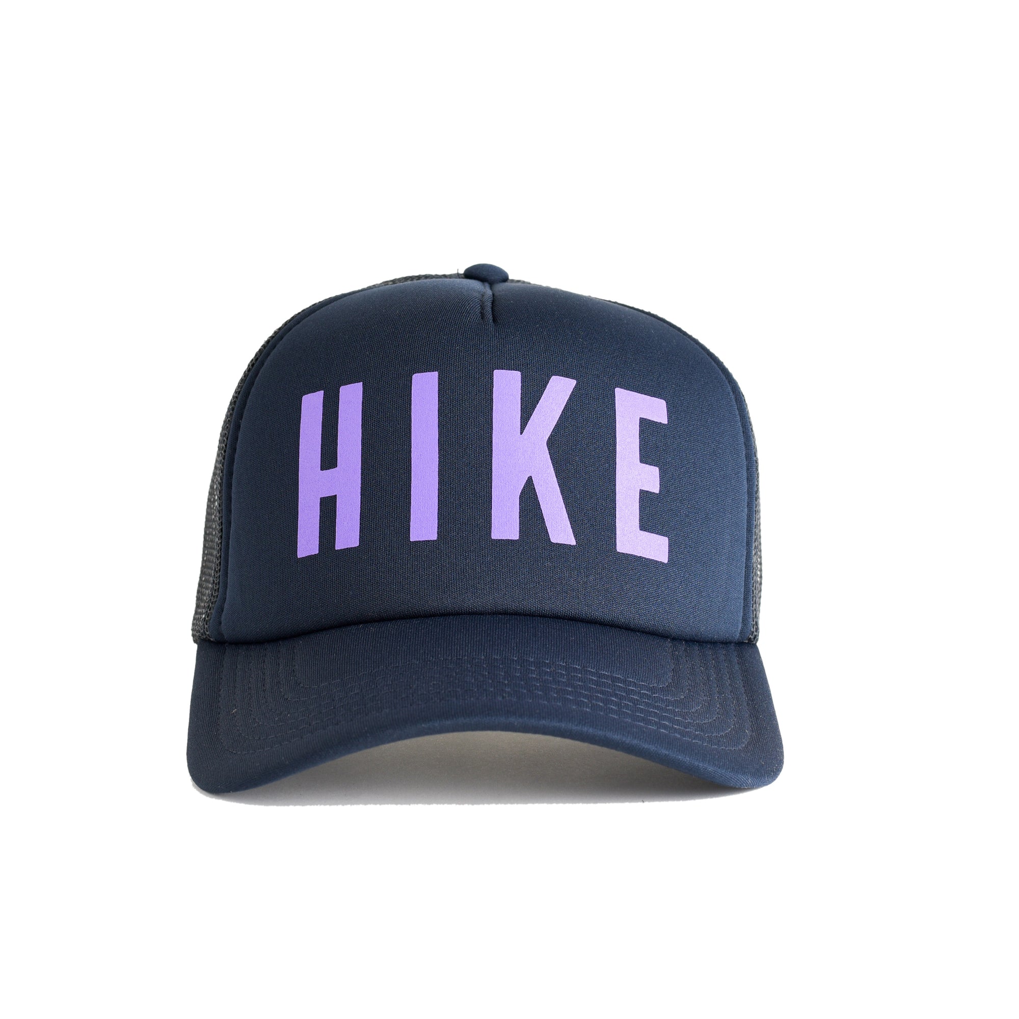 Hike Recycled Trucker Hat - navy