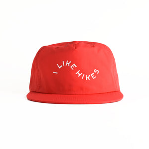 I Like Hikes Recycled Nylon Quick Dry Hat - fire