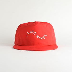 I Like Hikes Recycled Nylon Quick Dry Hat - fire