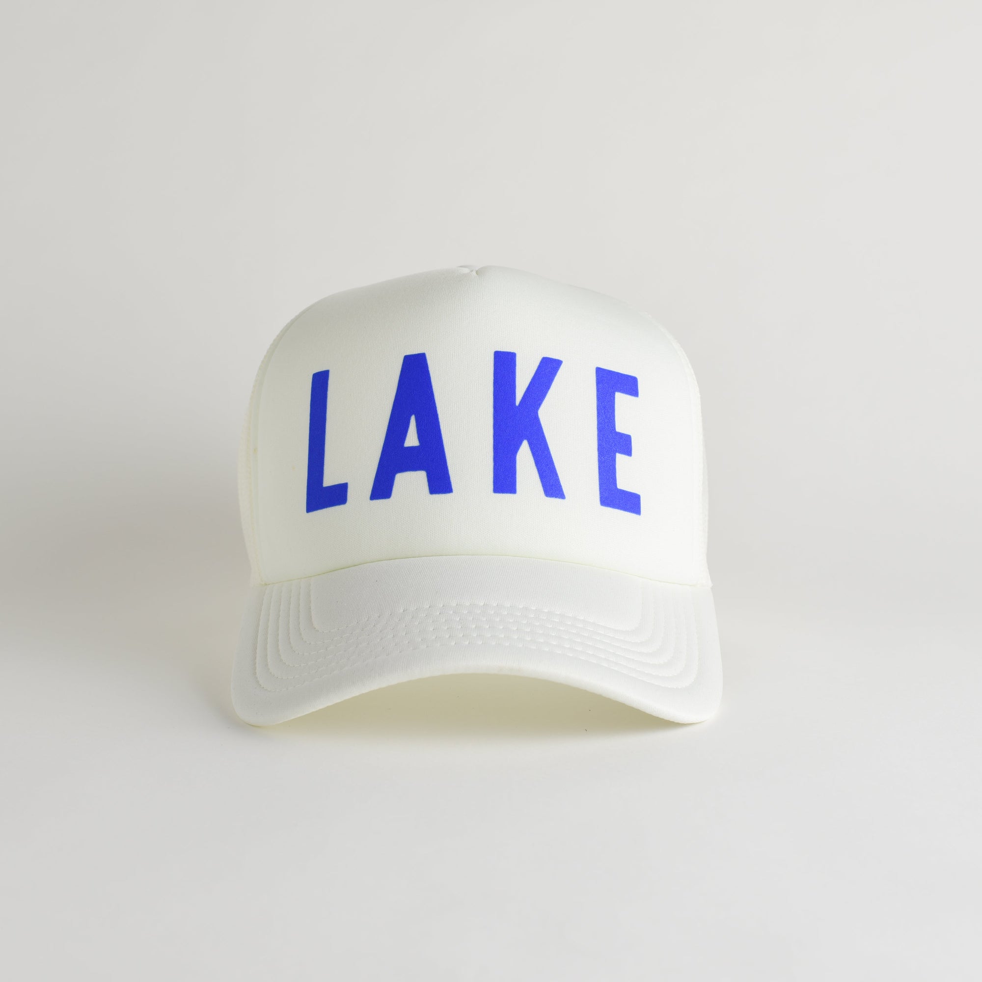 Lake Recycled Trucker Hat - ecru