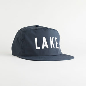 Lake Recycled Nylon Quick Dry Hat - petrol blue