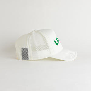St. Patrick's Day Lucky Recycled Trucker Hat