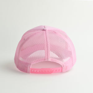 Merry Trucker Hat - pink