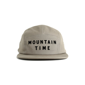 Mountain Time Five Panel Hat - khaki